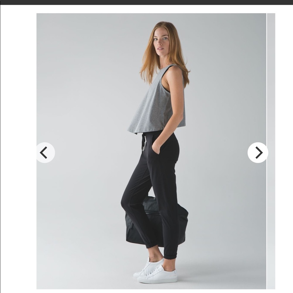 Lululemon Drop Pant- Black- Size 4